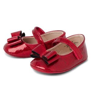 NWT Red Glitter Shoes